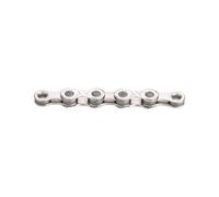 Catena bici 10v. kmc e10 argento 122m con collegamento rapido