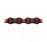 Catena Bici 11v X11SL DLC Nero-Rosso - 118 Maglie, Tecnologia X-Bridge, 247g