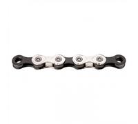 Catena Bici 12v 126 Maglie Argento/Nero con MissingLink per SRAM/Shimano - Cambiata Fluida
