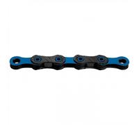 Catena Bici 12v DLC Nero/Blu 126 Maglie - Compatibile SRAM/Shimano, Tecnologia X-Bridge