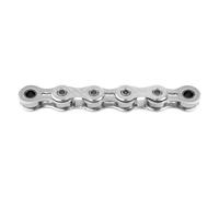 Catena bici 1v. kmc x101 argento 112m con chiusura rapida