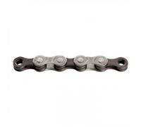 Catena Bici 8v 114 Maglie Argento con MissingLink - Compatibile 6/7/8 Velocità
