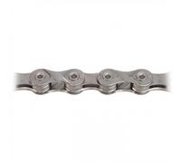 Catena Bici E-Bike 9v Argento 122 Maglie con MissingLink - Potenza e Durata Ottimizzate
