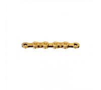 Catena Bici KMC X12 WAXED Ti-N 12v Oro 126 Maglie - Trasmissione Alta Efficienza