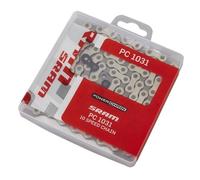 Catena bici SRAM 11 CN PC1031 114LI W/ PWR.LCK 10S 1 grigio (10rz / 114 ogniw)