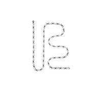 Catena Campagnolo CHORUS 12V-113Maglie Argento/Nero con maglia mancante