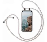 Catena cellulare per Xiaomi Redmi Note 9T custodia con cinturino bumper...