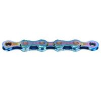 KMC X12 Catena cerata 12 velocità Blu aurora 126 maglie