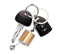 Catena chiave di cambio | Metal Gear Keychain, 6 marce, catena di ricambio per auto creativa, per chiavi auto