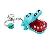 Catena chiave per dita con ciondolo per animali - Biting Animal Key-Chain | Keychains | Interactive Girls Biting Hand Crocodile Toy Keychain | Interesting Gags Practical Joke Toys for 4+ Boys Girls