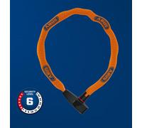 Catena Con Lucchetto Per Bici Abus CATENA 6806K/85 Arancione Neon