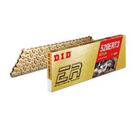 DID 520 ERT3 Catena Standard Moto Oro/Oro Con 126 Maglie E Chiusura A Clip