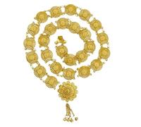 Catena da donna in oro con fiore di cristallo etnico marocchino caftano turco indiano sexy gioielli per il corpo per danza e festival, 7386a, taglia unica