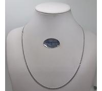 CATENA DA UOMO- UNISEX IN ARGENTO 925 A MAGLIA GRUMETTA DA 45 cm 3,6 GR. (0473)