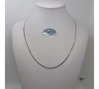 CATENA DA UOMO- UNISEX IN ARGENTO 925 A MAGLIA GRUMETTA DA 50 cm 7 GR. (0471)