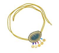 Catena da vita ispirata alla moda con dimensioni regolabili e strass per un look naturale in metallo accessorio per la vita