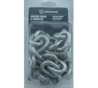 Catena Per Ancora Galvanizzata Di Grado Marino 1/4 X 4 Ft