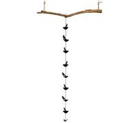 Catena decorativa per grondaia, con di rame su tazze, antica catena di drenaggio 'acqua per tetti, guida per l'acqua piovana sospesa, punto d'incontro per grondaie, balcone da giardino