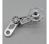 Catena della bici Tenditore Single Speed Guarnitura Guida Deragliatore
