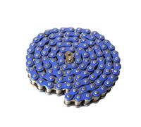 Catena della bicicletta, Motorcycle Drive Chain 428H 110L Replacement Spare Parts for 50cc 70cc 90cc 110cc 125cc Dirt Bike ATV Quad Kart(ROYAL BLUE)