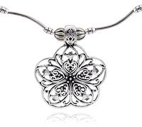 Catena della clavicola dei Pendenti del Fiore Cavo Geometrico delle collane retrò delle Donne della Boemia Convenient And Clever