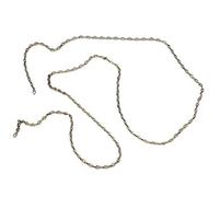 Catena di ancoraggio in ottone per modelli di navi da guerra e portaerei, accessori fai da te, parti di simulazione nautica, 1 pezzo (0,9 mm)