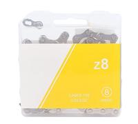 Catena di bici a 8 velocità in acciaio in acciaio di alta grado durevole shifting mountain bici da mountain da montagna per biciclette a 8 velocità d'argento 325G