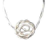 Catena di clavicola, collana di serpente piegabile, girocollo di serpente vintage, accessori per serp-enti freschi, gioielli a torsione flessibile con collana multiuso, gioielli in costume senza testa