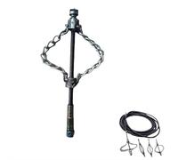 Catena di decalcificazione per fognature ad albero flessibile, strumento multiuso per la manutenzione dei tubi in PVC, strumento di decalcificazione delle fognature con albero flessibile, strumento di