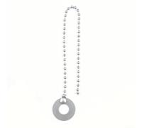 Catena di estensione piatti 29 cm lunghezza 14 mm foro lega (argento) | Risposta ritmica dinamica, sizzle costante, segue ogni battito, finitura argento, per jazz e rock ready