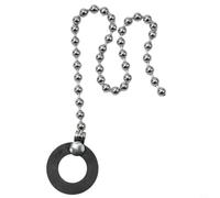 Catena di estensione piatti 29 cm lunghezza 14 mm foro lega (nero) | Risposta ritmica dinamica, sizzle costante, segue ogni battito, finitura argento, per jazz e rock ready