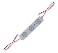Catena di moduli LED Bianco Freddo 6500K 12V 1,5W 125mA IP65 3x LED per modulo 88,5x17,5mm