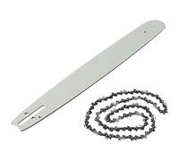Catena di motoseghe e barra di motoseghe, 18 barra di sostituzione e catena kit di parti di di ricambio, affiliatore