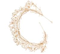 Catena di perle finte da donna sulla fronte appesa alla decorazione Catena per