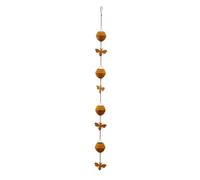 Catena di Pioggia - 3.54x3.54x46.06 Pollici Ape Decorativa Catcher di Acqua piovana per Il drenaggio del Tetto da Giardino, Alternativa per Il di Collezione 'Acqua piovana, Ornamento in Me