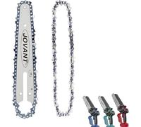 Catena di ricambio da 6 pollici per mini motosega portatile, mini catena da 6 pollici con guida per motosega di ricambio, catena per mini seghe da taglio del legno, 36 maglie