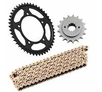 Catena di ricambio e kit pignone adatto Kawasaki KMX 200 A3A 1989-1990