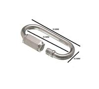 Catena Di Riparazione Quick Link 3Mm 1/8 BZP ZP Confezione Da 12