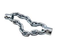 Catena di rottami del canale - Catena di pulizia di scarico industriale, rimozione della costipazione per tubi | Rust -Rust -Resistant Pipe Spiral, Manuale Strumento di pulizia delle fognature, robust