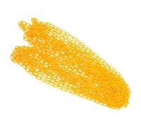 Catena di Sicurezza Gialla in Plastica 20m per Parcheggi e Parchi | Leggera e Flessibile, Resistente al Vento, Uso Esterno, Barriera Portatile, per Delimitare Aree