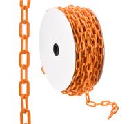 Catena di Sicurezza in Plastica da 100ft per Barriera, Arancione