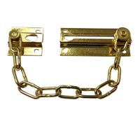 Catena di sicurezza per porta ottonato lucido 112 x 36 x 18 mm
