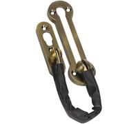 Catena di sicurezza per porte, limitatore, Catenaccio for porta con serratura a catena for interna, argento