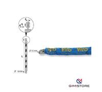 Catena DI SICUREZZA Viro 333 da mm 10 x mt 2 a Sezione Semiquadra - Rivestit...