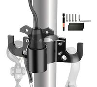 Catena di traino per rimorchi, con supporto per spina a 7 vie, supporto per catena in alluminio resistente, per jack a linguetta da 5 cm e 5,6 cm, catena per camper e supporto per spina per viaggi in