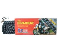 CATENA DI TRASMISSIONE CZ 428 BASIC (428S) (114 MAGLIE) (19,2 KN) + FISSAGGIO