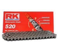 CATENA TRASMISSIONE MOTO SENZA O-RING PASSO 520 -120 MAGLIE STANDARD CLIP