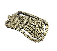 catena di trasmissione motocicletta, Set di guarnizioni for catena con O-ring for moto 428 88-140 maglie for quad pit dirt bike go kart metal par(428 Chain 94 Links)