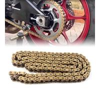 Catena di Trasmissione O-Ring 525-120 Maglie con Maglia di Collegamento Rapido per Kawa.saki ZX1000 Ninja 1000 2011-2018, Ninja ZX10R 2004-2023 Oro