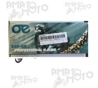 CATENA DI TRASMISSIONE OGNIBENE DORATA PASSO 520 O RING SERIE ORO 120 MAGLIE